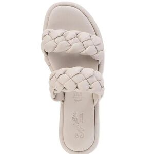 Seychelles Golden Coast Sandals Slide Mule Sz 8